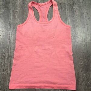 Lululemon Athletica Coral Racerback Tank Top